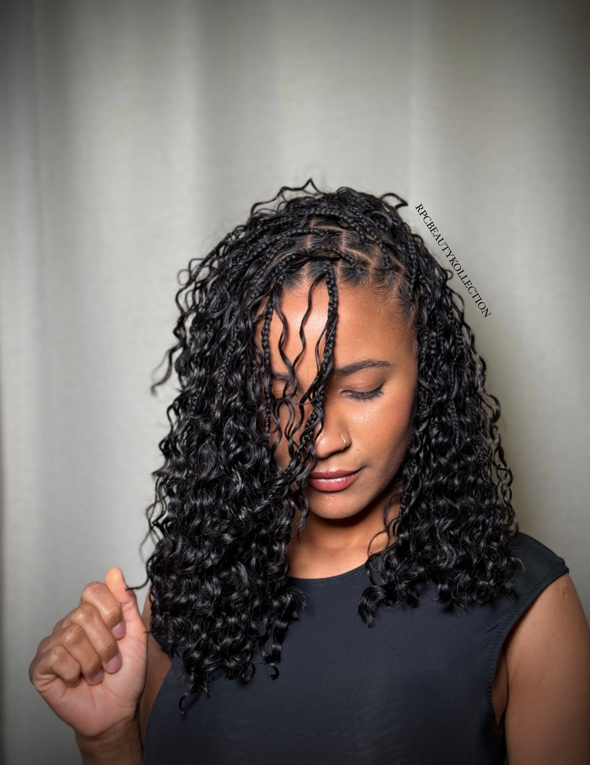 Rainangy Wave - Pre-stretched Human Hair for 100% Human Hair Boho Braids