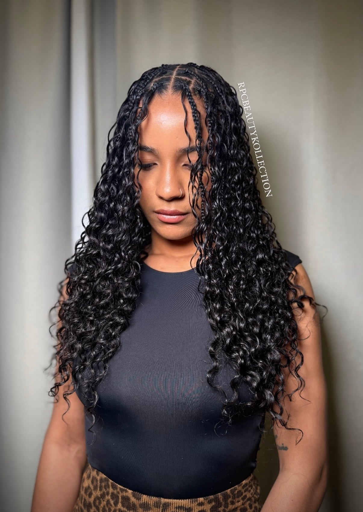 Rainangy Wave - Pre-stretched Human Hair for 100% Human Hair Boho Braids