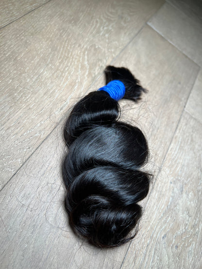 RPC Wave Bulk Hair Extensions for Boho Braids - 100% Human Hair
